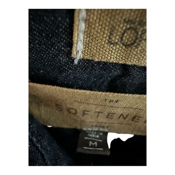 Ann Taylor Loft "the softened shirt" chambray blue medium button up - Picture 7 of 8